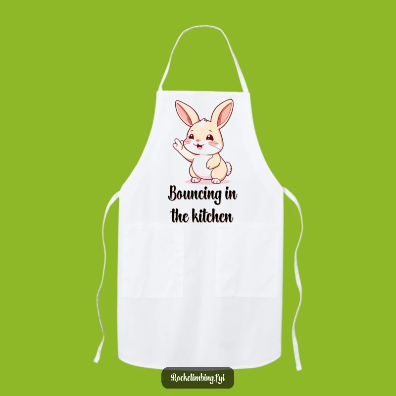 Funny Rabbit Climbing Apron: Conquer the Kitchen with Zeal, A Practical Funny Gift