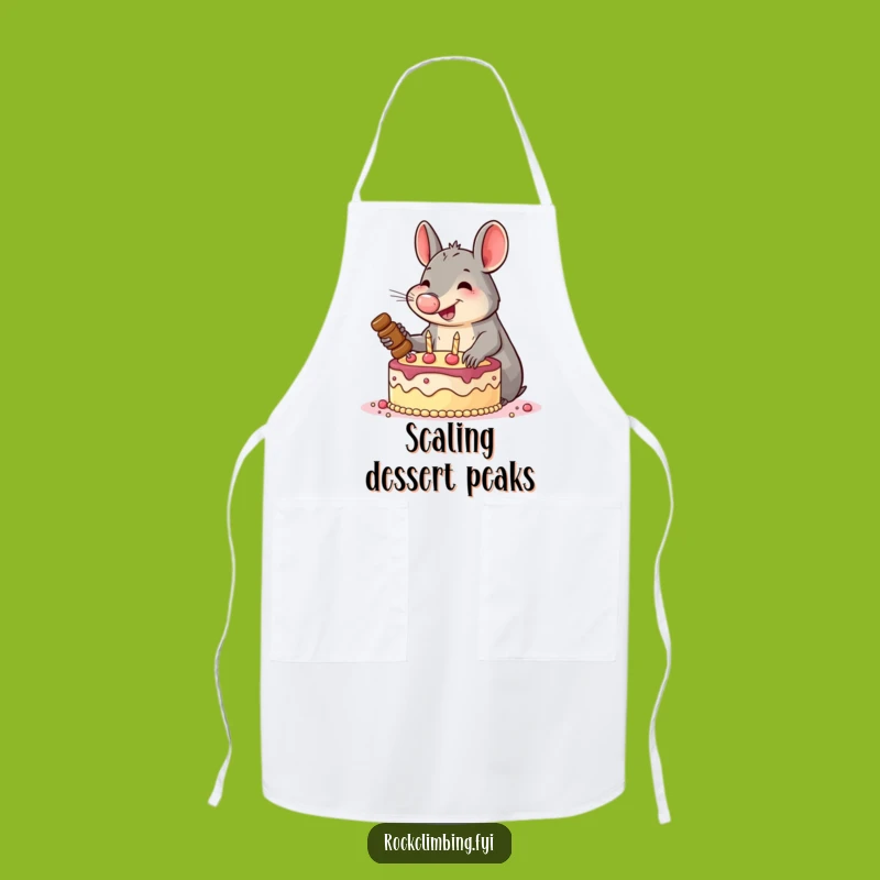 Funny Aardvark Cake Expedition Apron: Conquer Your Kitchen!