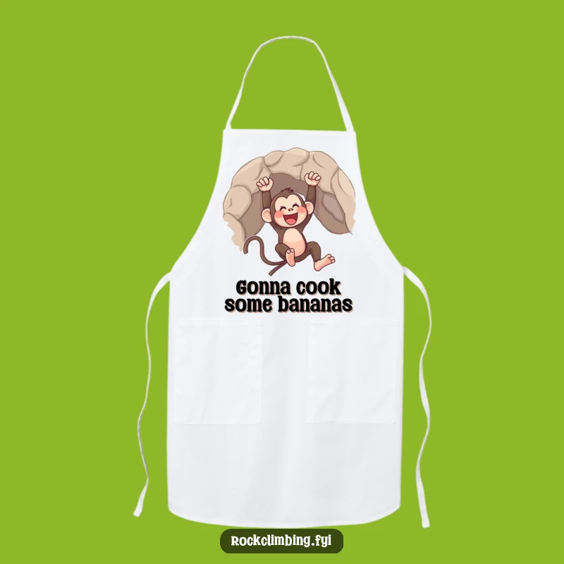 Funny Monkey Chef Apron - Primate Kitchen Fun Gift!