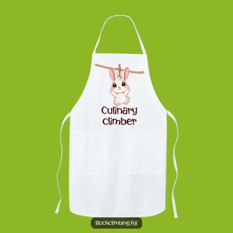Funny Rabbit Rope Apron: Curious Kitchen Fun, Perfect Gift!