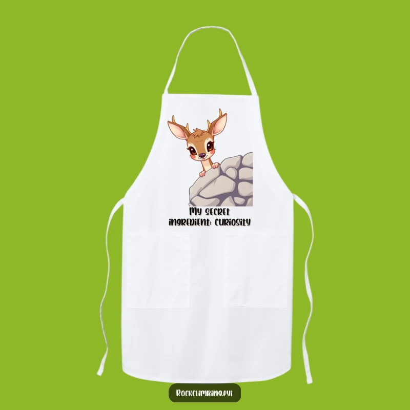 Funny Deer Apron: Hilarious Kitchen Wear for Nature-Loving Cooks
