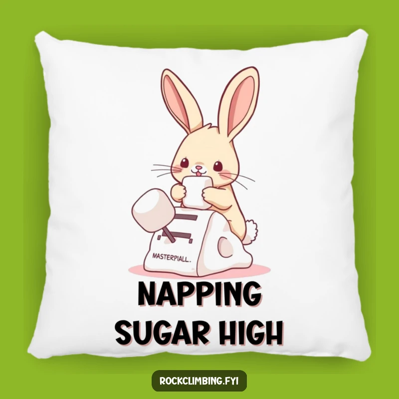 Adorable Funny Bunny Marshmallow Pillow: Cuddles and Sweetness