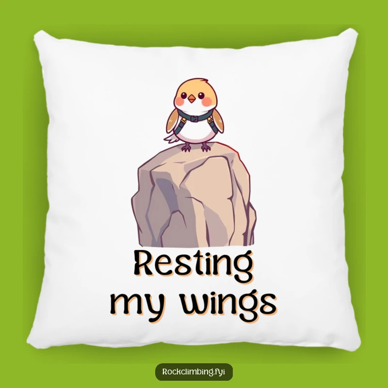 Funny Bird Harness Pillow: Cozy Adventure Companion, Soft and Hilarious Gift Decor