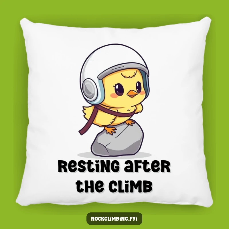 Funny Determined Chick Pillow: Cozy Comfort for Your Brave Journey Gift