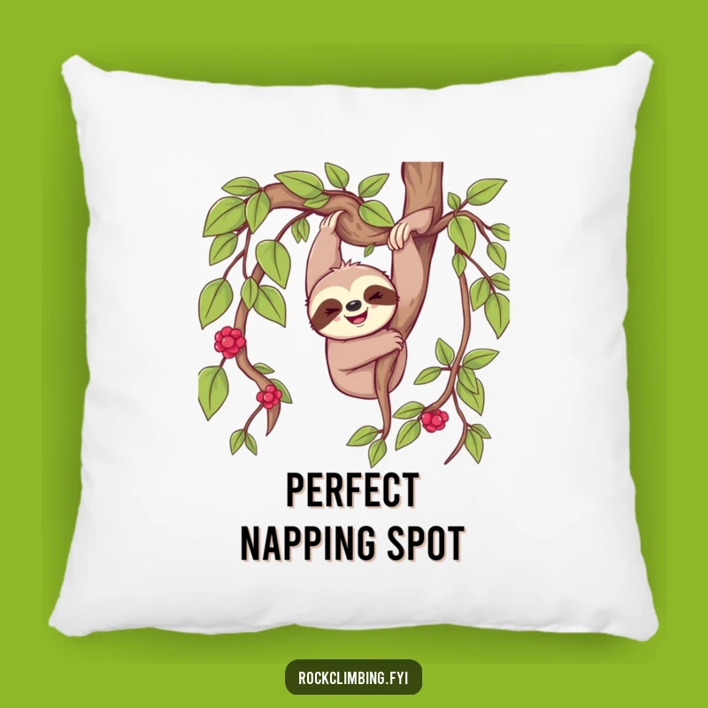 Funny Sloth Dangle Pillow - Cozy Chill Comfort