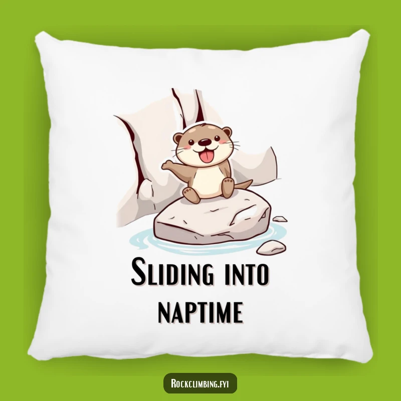 Funny Otter Pillow: Hilarious Comfort for Playful Souls and Cozy Homes