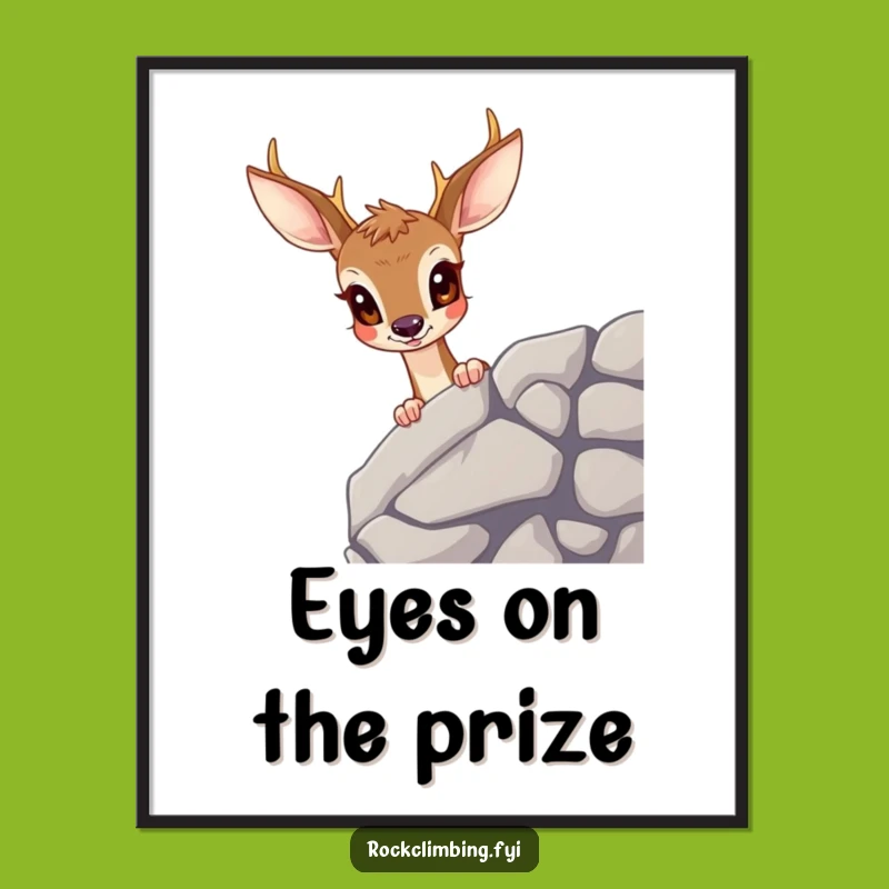 Funny Deer Ledge Digital Art: Hilarious Wildlife Decor for Instant Download