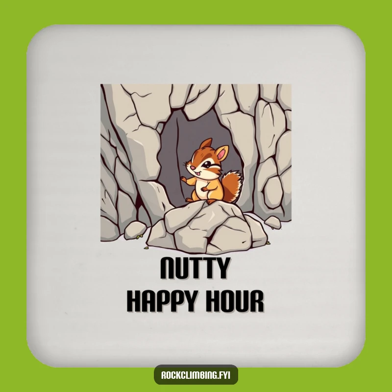 Funny Chipmunk Rock Coaster: Protect Your Surfaces, A Tiny Funny Gift
