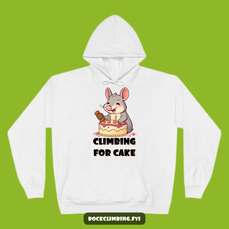 Cozy Funny Aardvark Cake Explorer Hoodie: Warmth for Your Expedition!