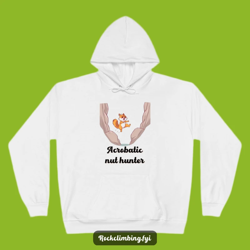 Funny Squirrel Leap Hoodie: Cozy Adventure, Ultimate Funny Gift