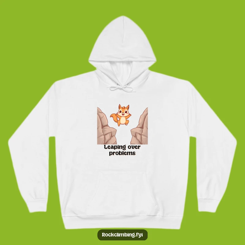 Funny Squirrel Leap Hoodie: Cozy Up with This Hilarious Adventure Sweatshirt