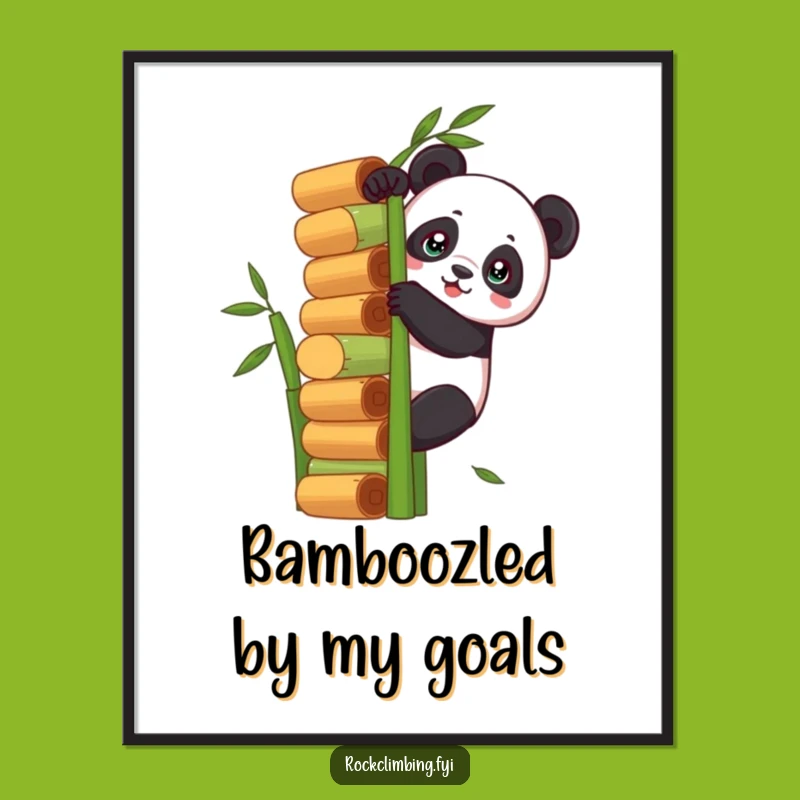 Panda Bamboo Free Printable Wall Art - Funny Downloadable Decor