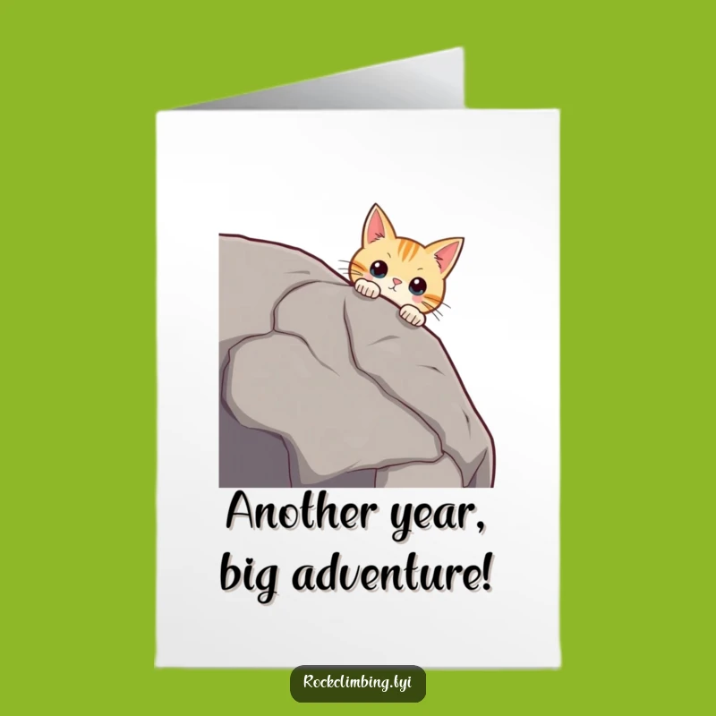 Free Printable Curious Cat Boulder Birthday Card - Funny Downloadable Gift