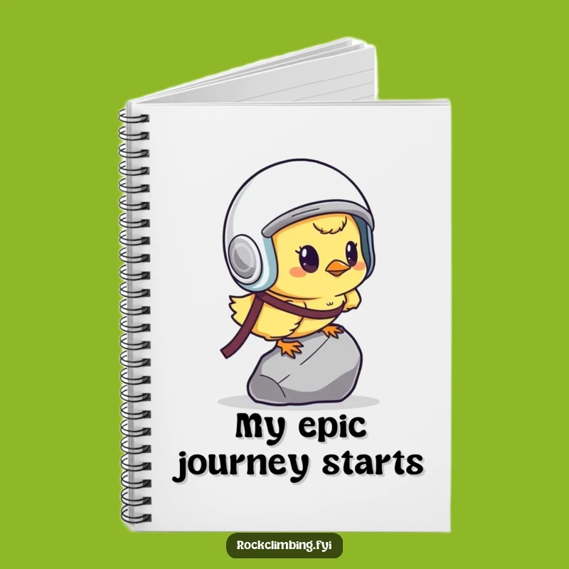 Funny Determined Chick Notebook: Jot Down Your Brave Journey Gift
