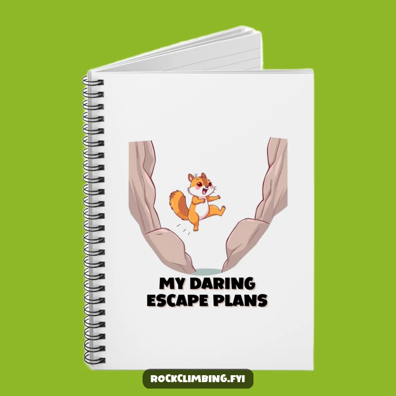 Funny Squirrel Leap Notebook: Capture Your Ideas, Great Funny Gift
