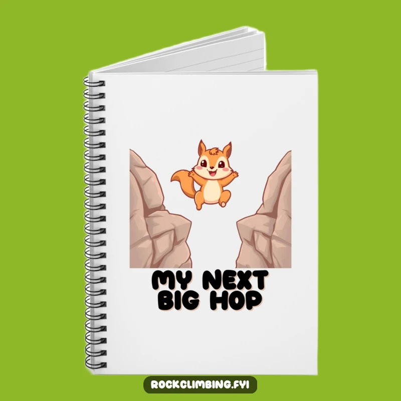 Funny Squirrel Leap Notebook: Jot Down Your Adventures with This Hilarious Journal