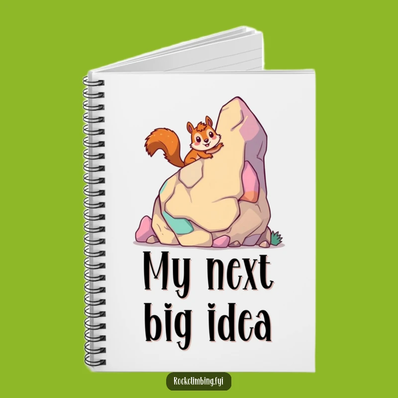 Funny Giddy Squirrel Notebook, Adventure Journal, Perfect Funny Gift
