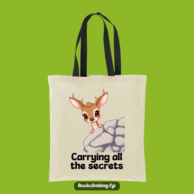 Funny Deer Tote Bag: Hilarious Carry-All for Nature Lovers and Explorers