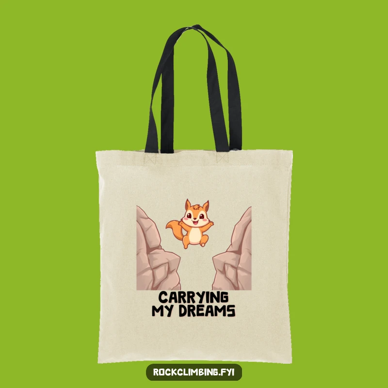 Funny Squirrel Leap Tote Bag: Carry Your Essentials with This Hilarious Adventure Sack