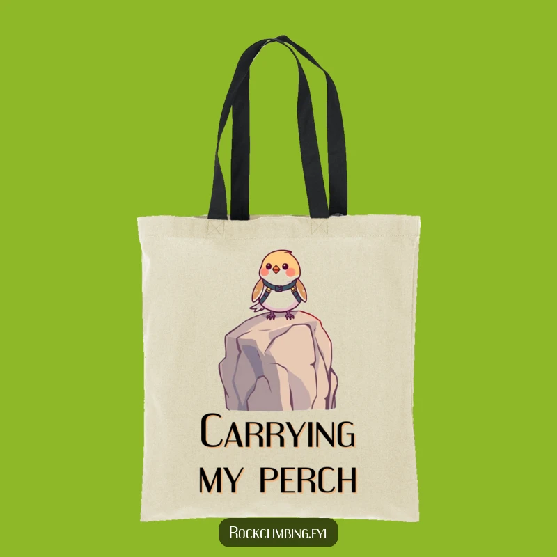 Funny Bird Harness Tote Bag: Carry Your Essentials with Adventure, A Chic Funny Gift