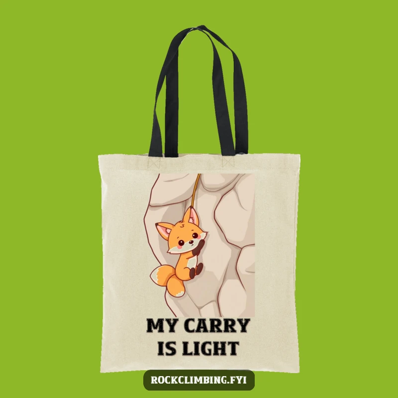 Funny Fox Dangling Tote Bag: Carry Your Essentials with Hilarious Whimsy